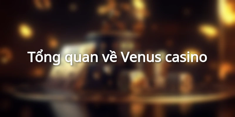 Giới thiệu về sòng bạc Venus đẳng cấp thế giới